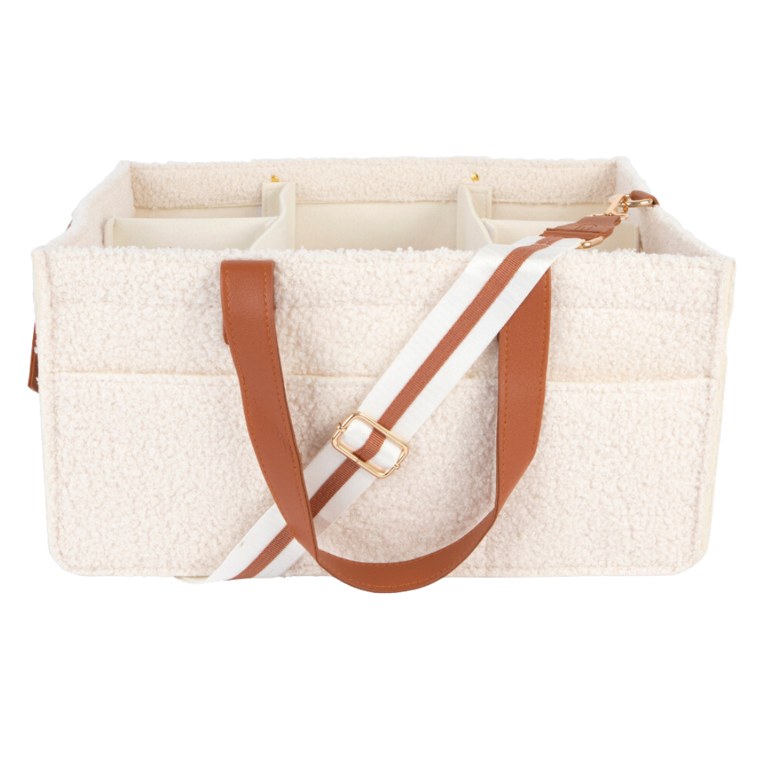 Bunnie Caddie Teddy Cream nappy caddy