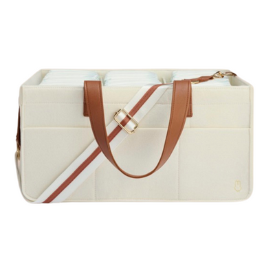 Bunnie Caddie Classic Cream nappy caddy