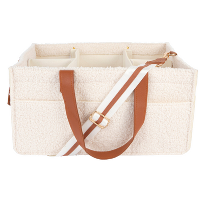 Bunnie Caddie Teddy Cream nappy caddy