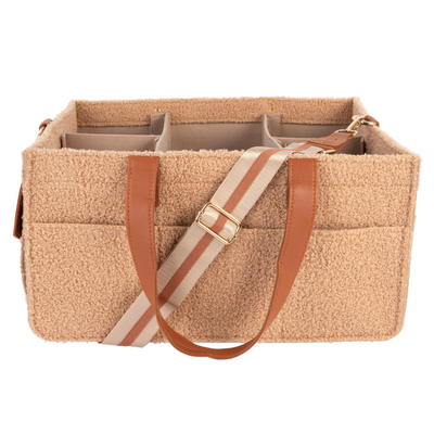 Bunnie Caddie Teddy Tan nappy caddy