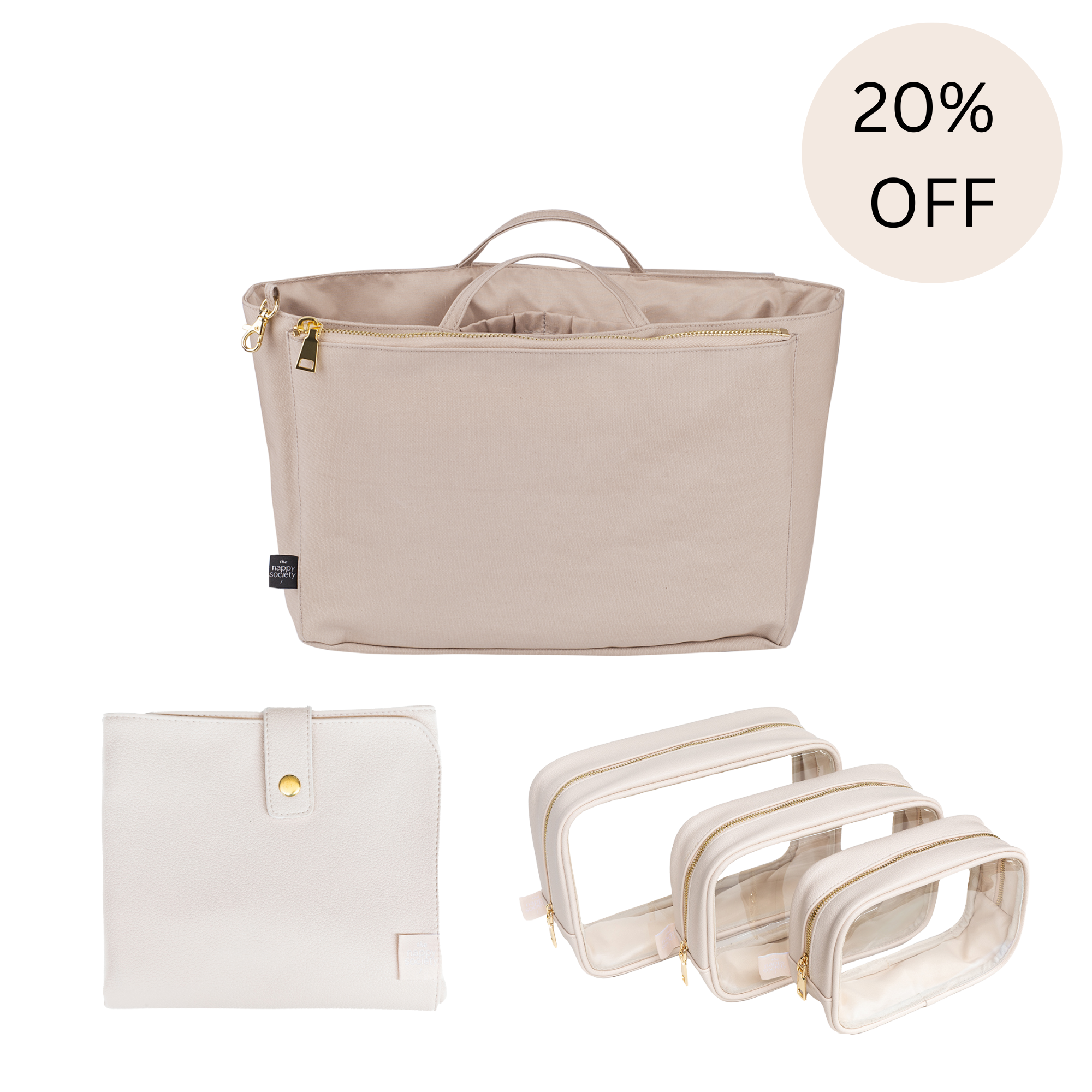 Compact Insert Bundle - Beige - PRE ORDER
