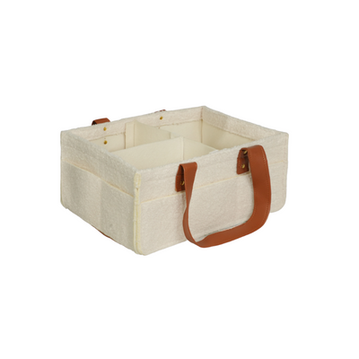Bunnie Caddie Mini Teddy Cream nappy caddy