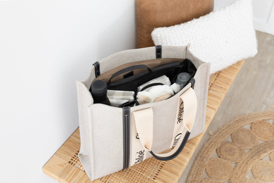 Our Original baby Bag Insert is suited for medium to large totes