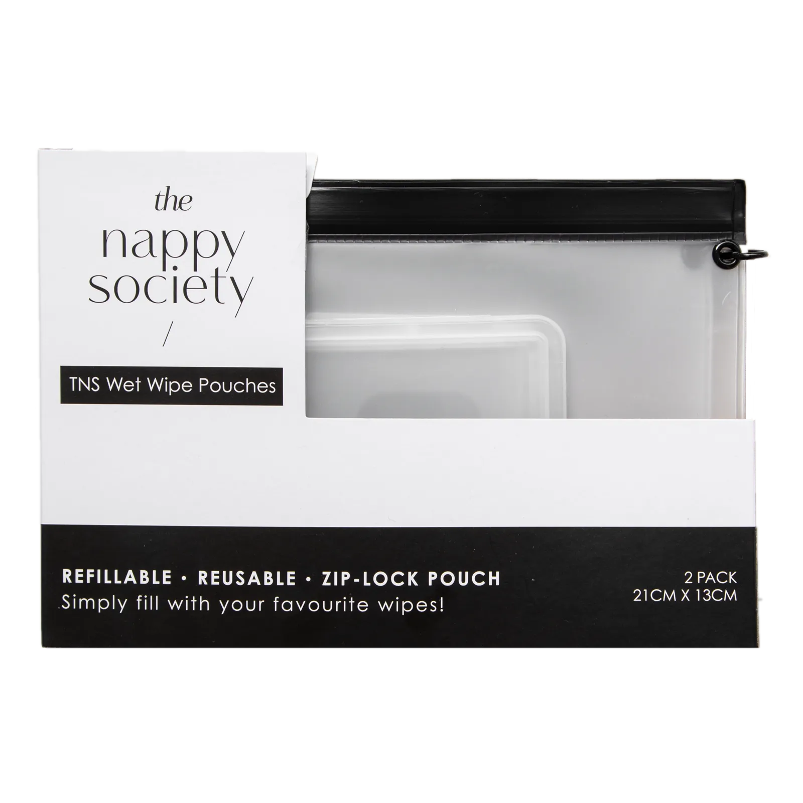 Reusable Wet Wipe Pouch
